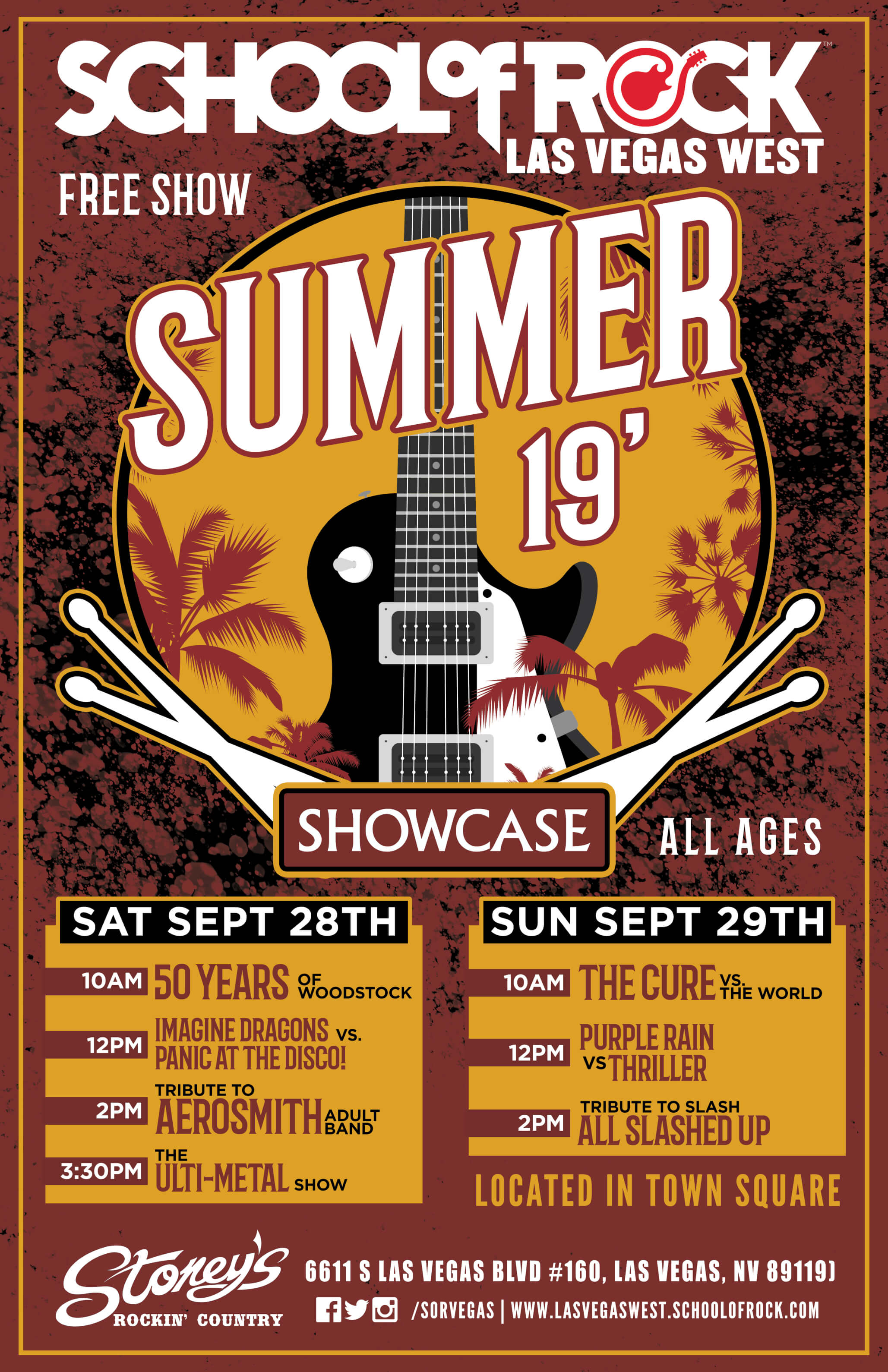 Summer 2019 Concert Series Poster